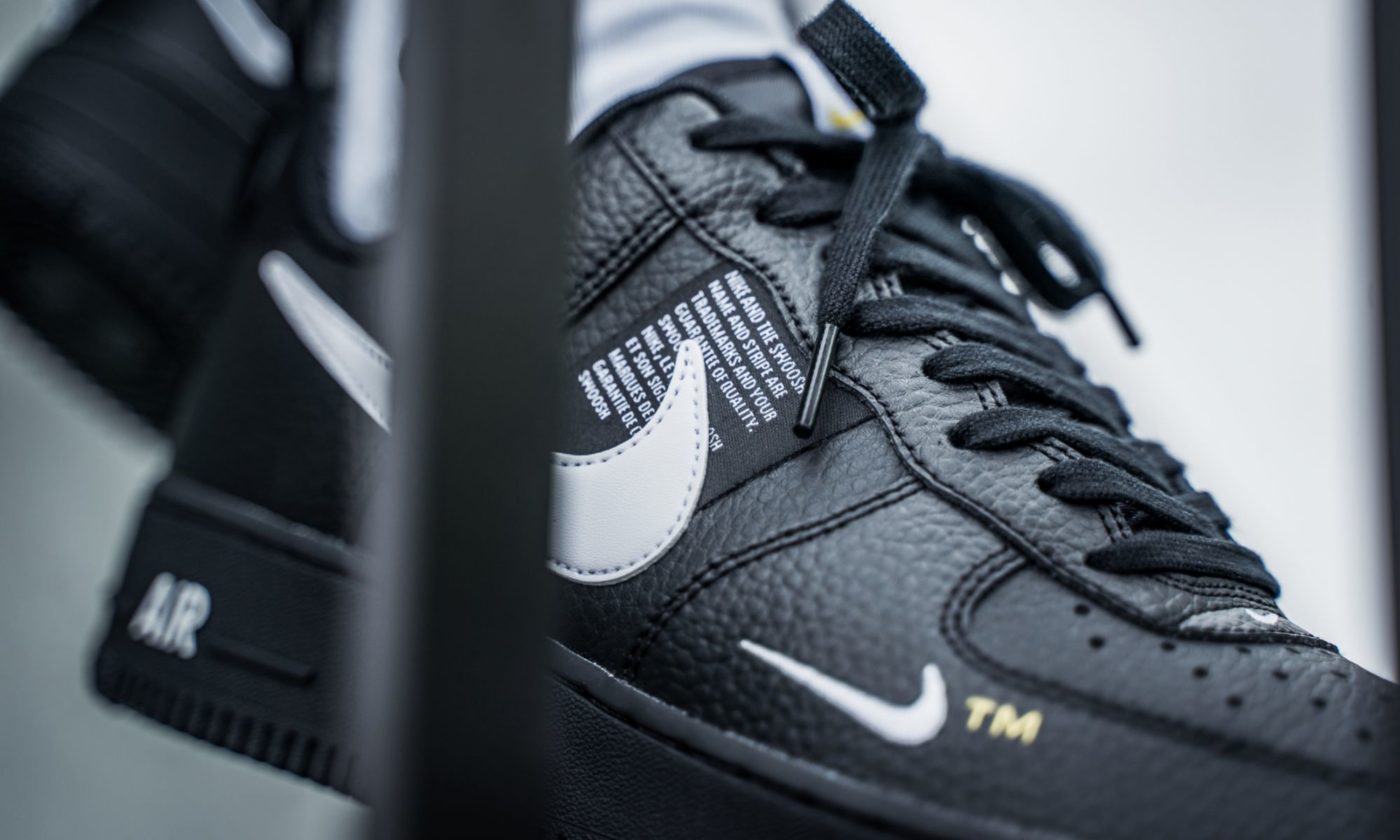 Air force 1 outlet low utility black